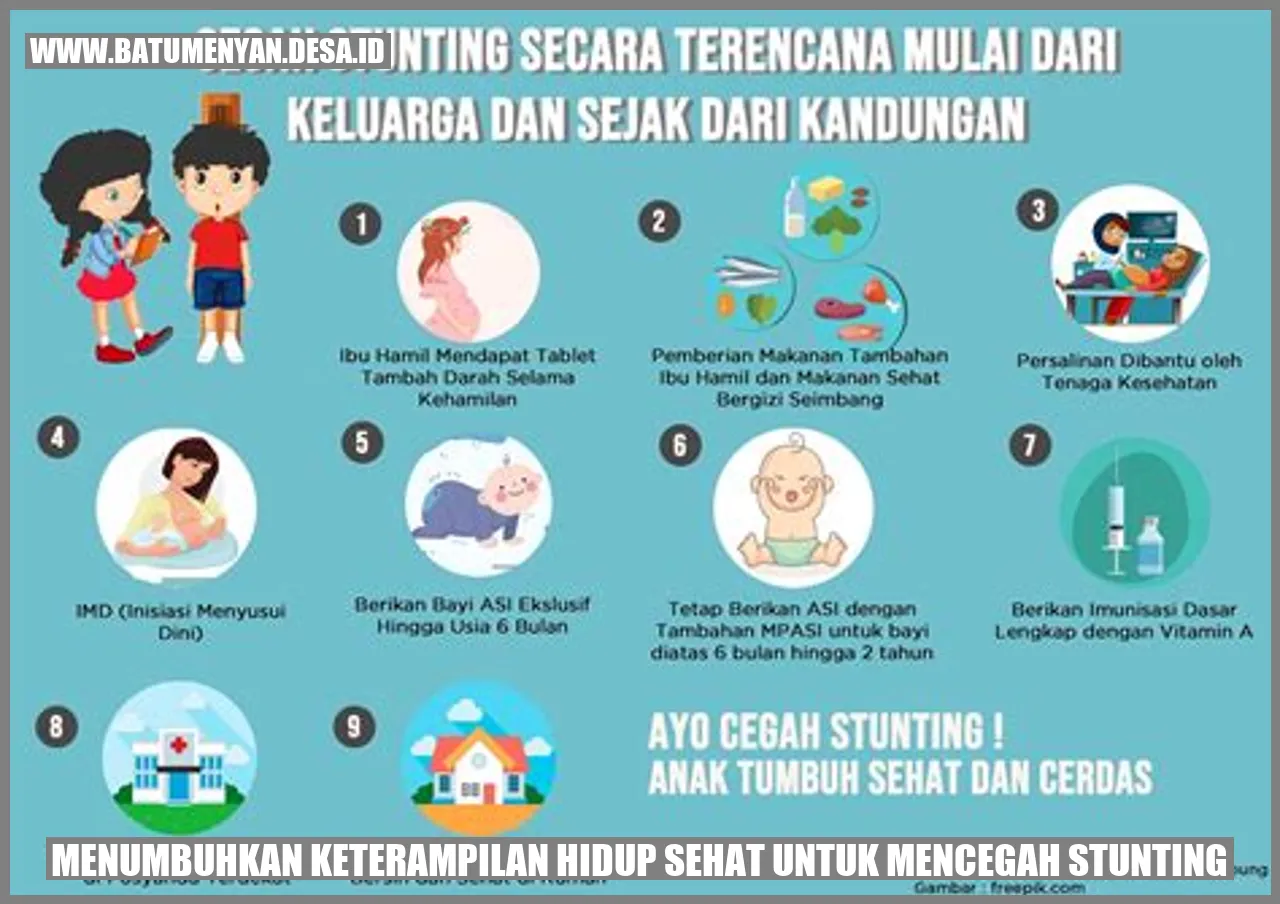 Menumbuhkan Keterampilan Hidup Sehat untuk Mencegah Stunting