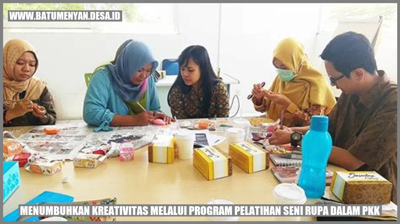 Menumbuhkan Kreativitas melalui Program Pelatihan Seni Rupa dalam PKK