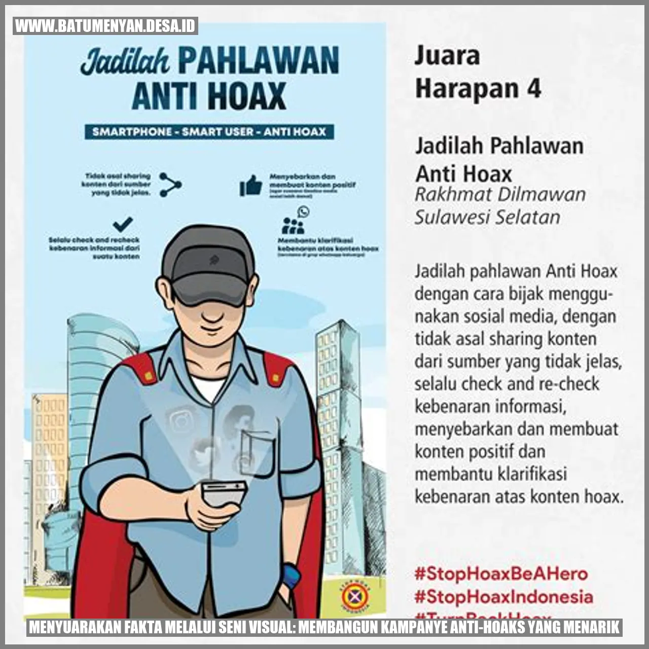 Ilustrasi Kampanye Anti-Hoaks