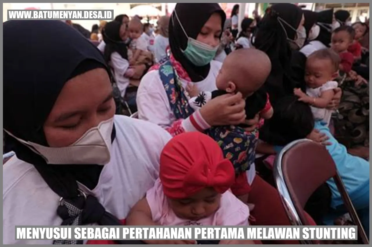 Menyusui sebagai Pertahanan Pertama Melawan Stunting