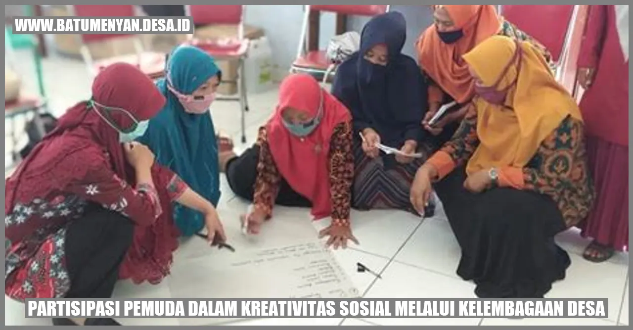 Partisipasi Pemuda dalam Kreativitas Sosial Melalui Kelembagaan Desa