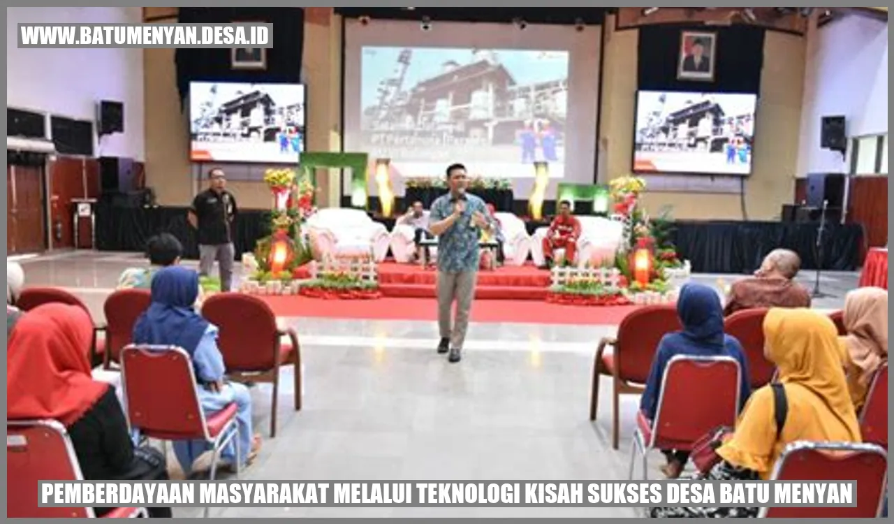 Pemberdayaan Masyarakat Melalui Teknologi: Kisah Sukses Desa Batu Menyan