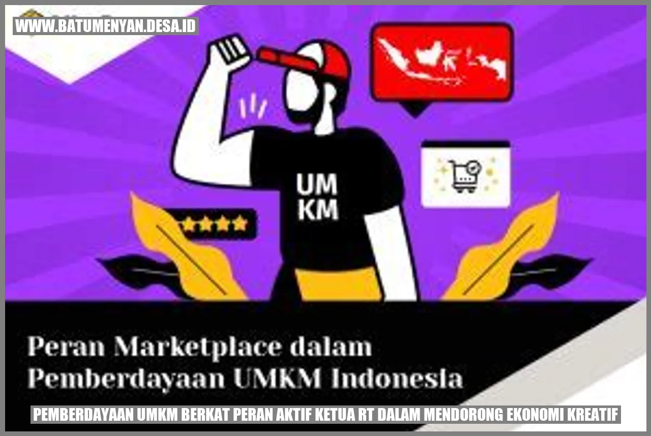 Pemberdayaan UMKM Berkat Peran Aktif Ketua RT dalam Mendorong Ekonomi Kreatif