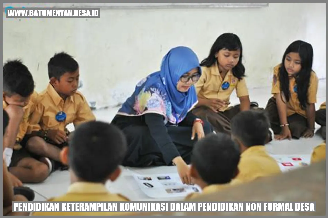 Pendidikan Keterampilan Komunikasi dalam Pendidikan Non Formal Desa