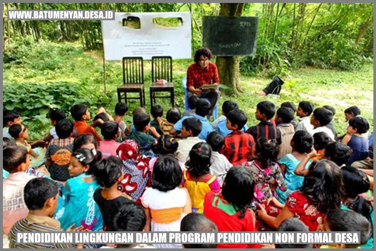 Pendidikan Lingkungan dalam Program Pendidikan Non Formal Desa