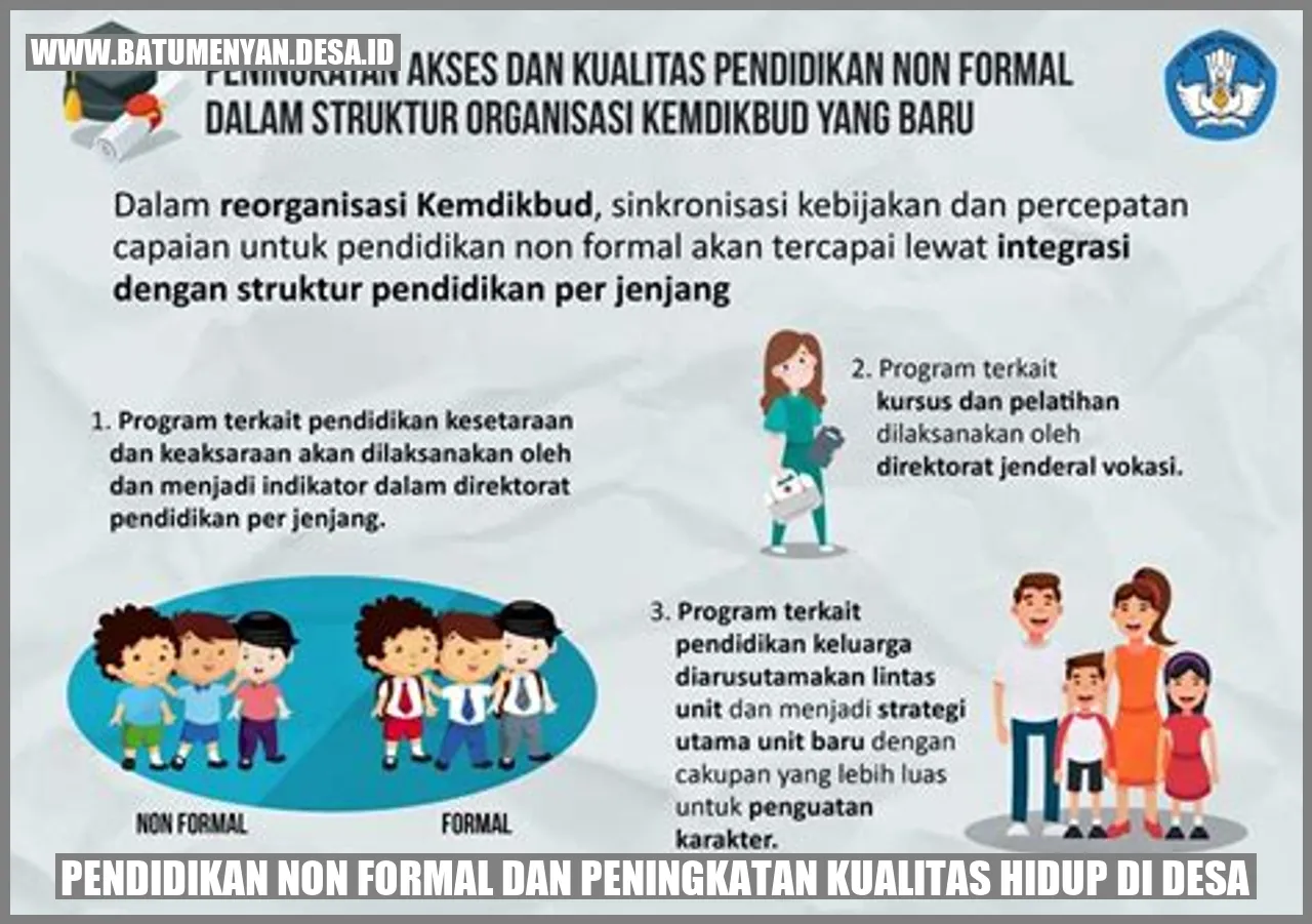 Pendidikan Non Formal dan Peningkatan Kualitas Hidup di Desa