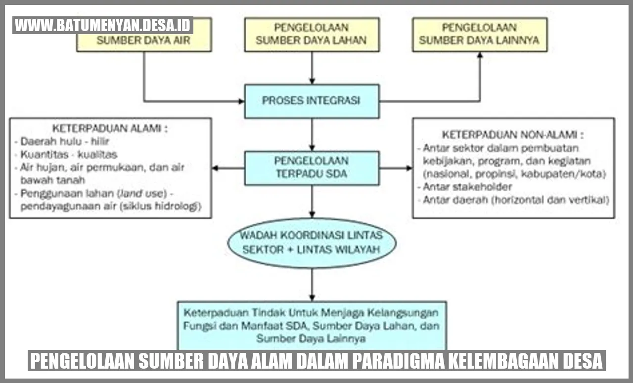 Gambar Pengelolaan Sumber Daya Alam dalam Paradigma Kelembagaan Desa