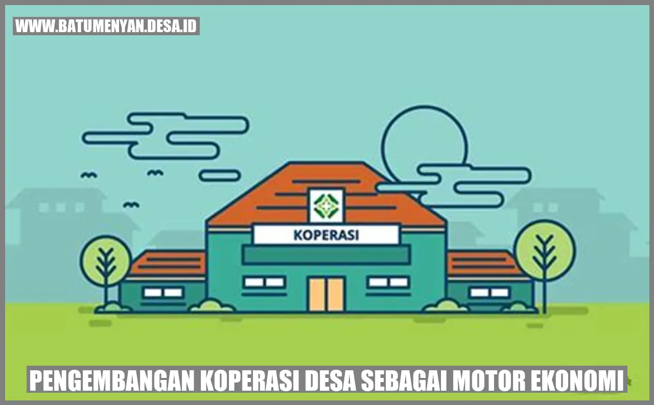 Ilustrasi Pengembangan Koperasi Desa sebagai Motor Ekonomi