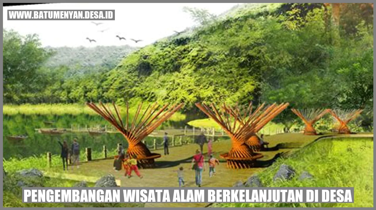 Pengembangan Wisata Alam Berkelanjutan di Desa