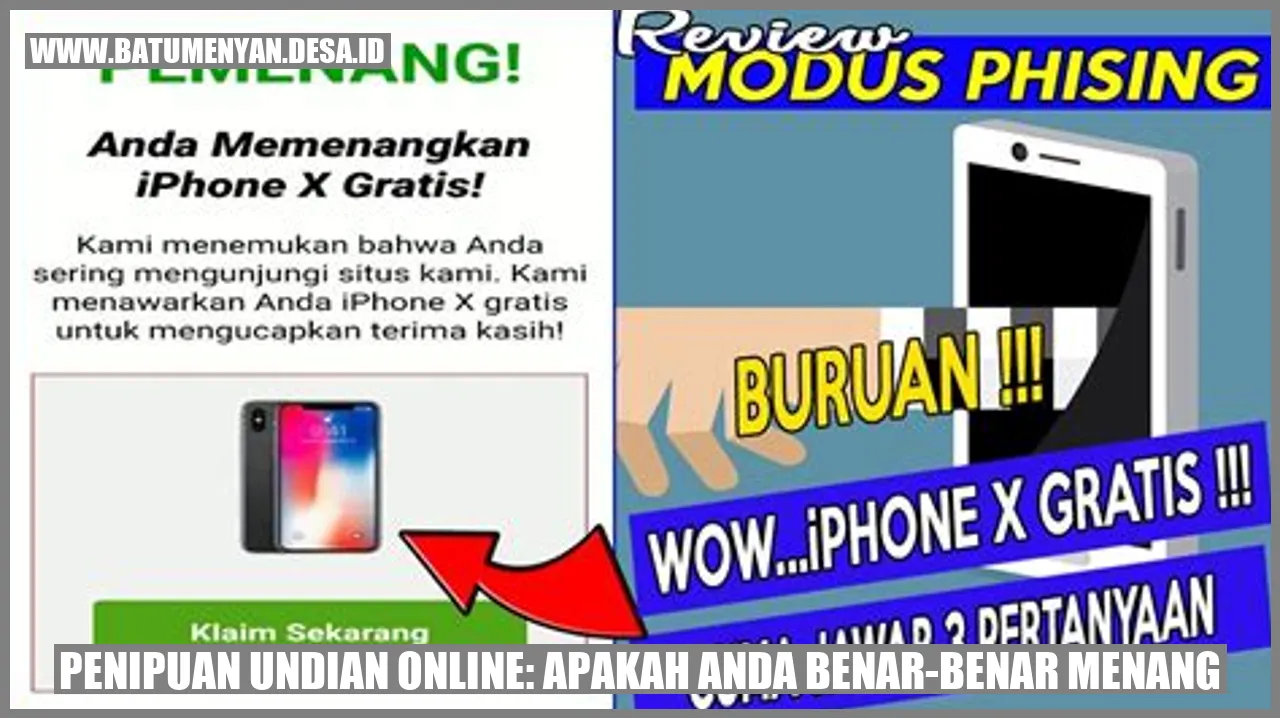 Penipuan Undian Online: Apakah Anda Benar-Benar Menang?