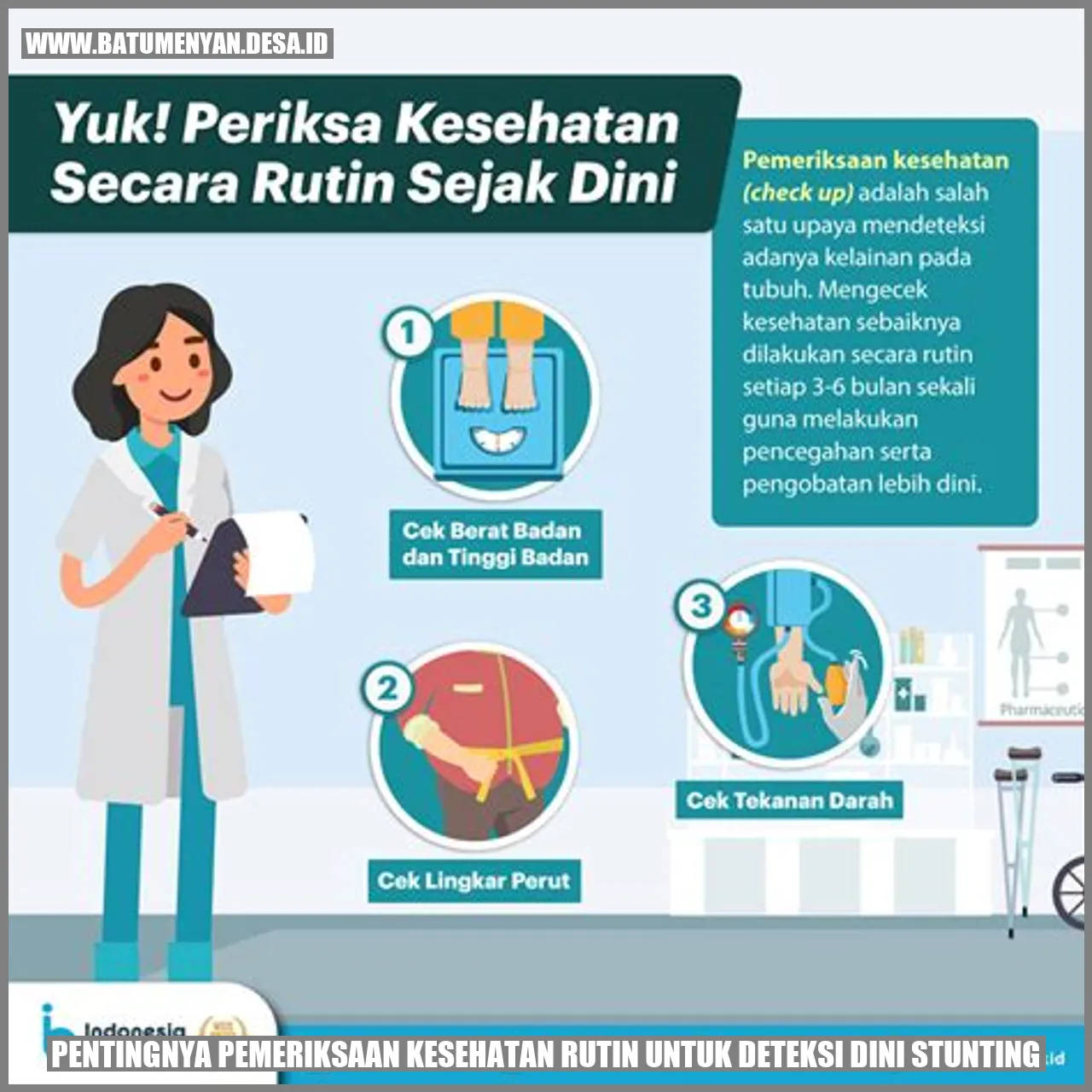 Pentingnya Pemeriksaan Kesehatan Rutin untuk Deteksi Dini Stunting