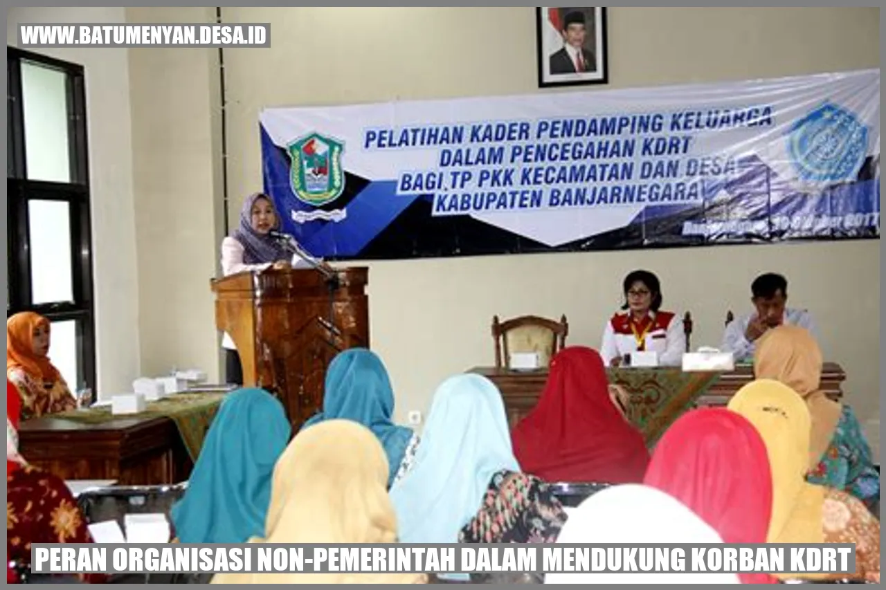 Peran Organisasi Non-Pemerintah dalam Mendukung Korban KDRT