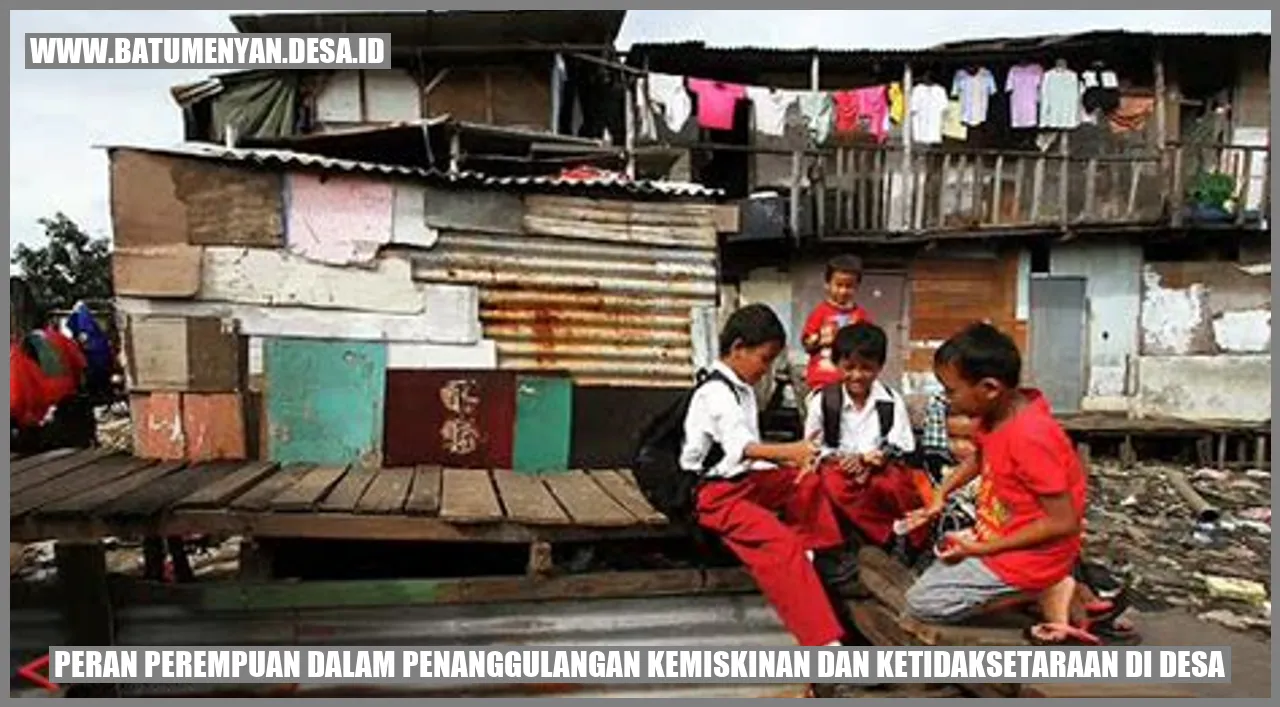 Peran Perempuan dalam Penanggulangan Kemiskinan dan Ketidaksetaraan di Desa