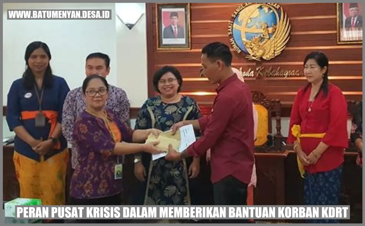 Peran Pusat Krisis dalam Memberikan Bantuan Korban KDRT