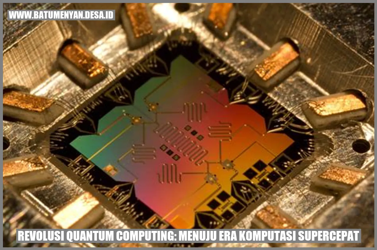 Revolusi Quantum Computing: Menuju Era Komputasi Supercepat