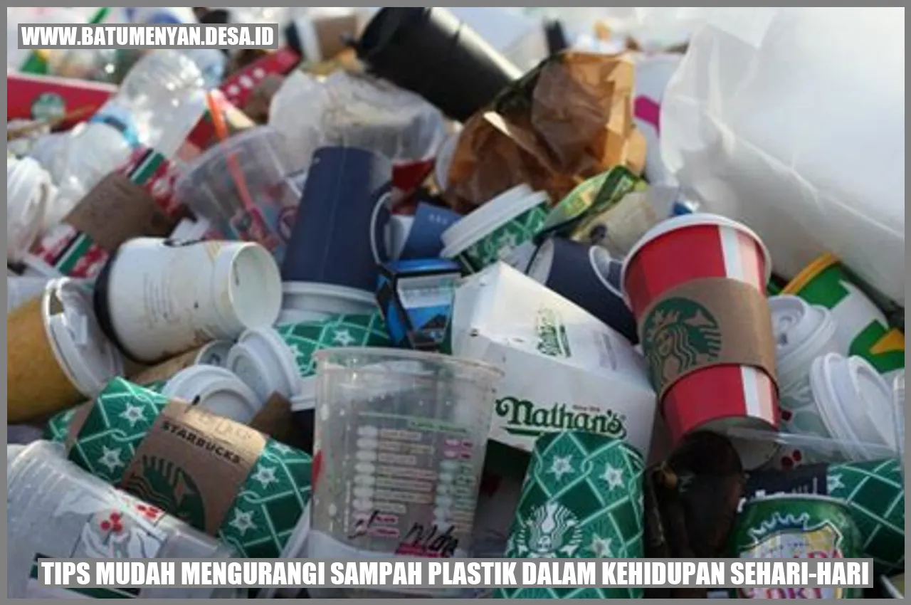 Tips Mudah Mengurangi Sampah Plastik dalam Kehidupan Sehari-hari