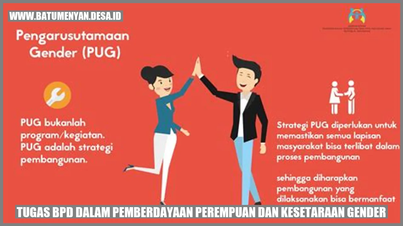 Tugas BPD dalam Pemberdayaan Perempuan dan Kesetaraan Gender